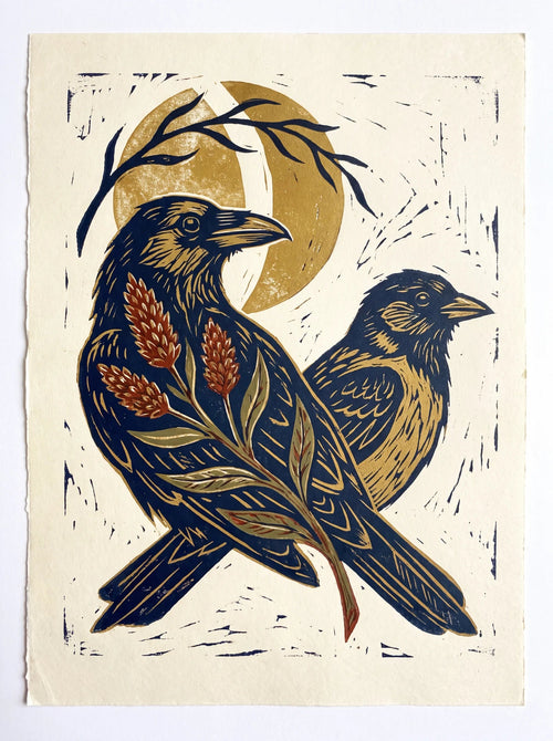 Aviary at Two, an AI-generated printing.io art print