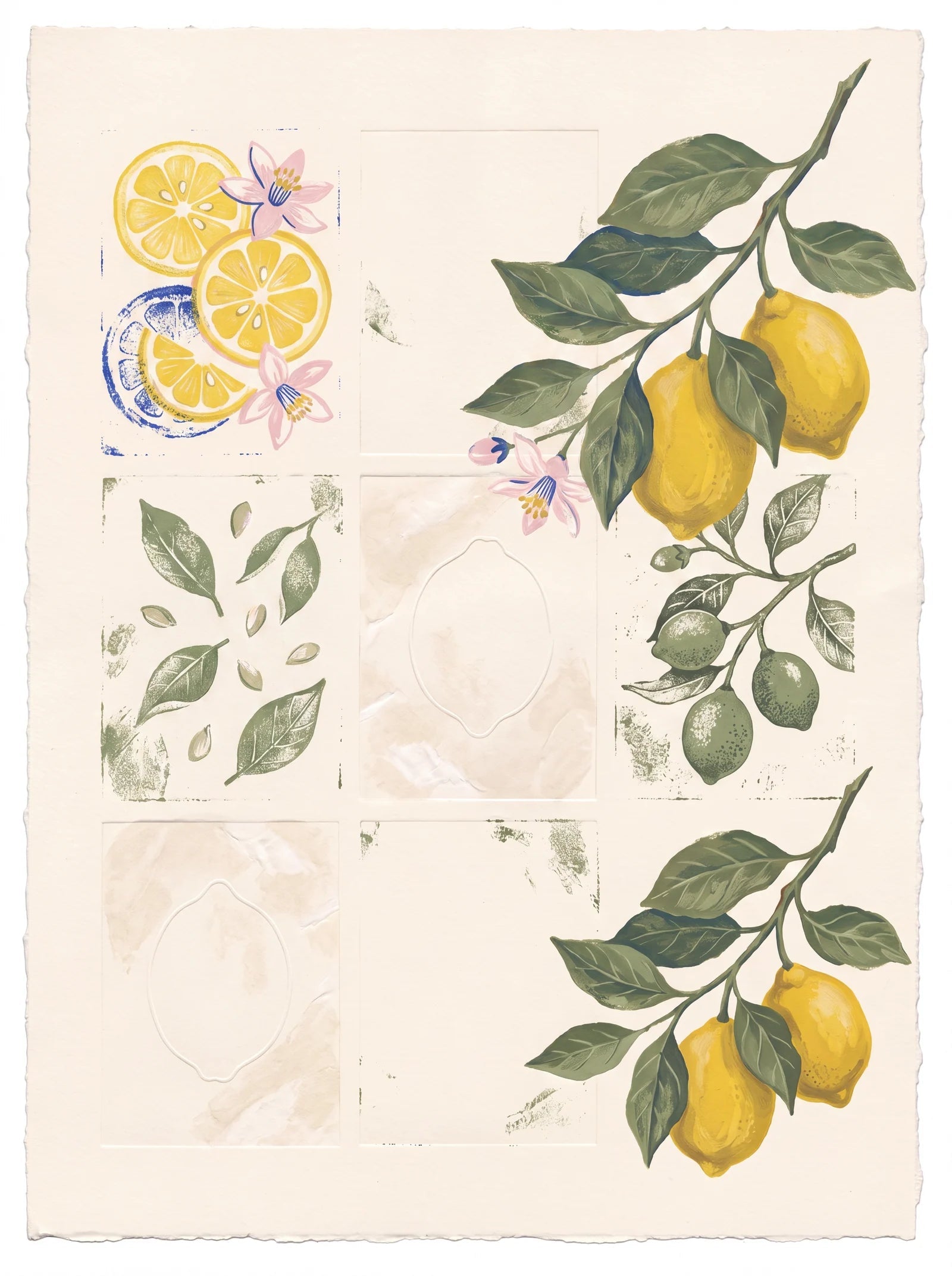 Branch Out of Order, an AI-generated art print