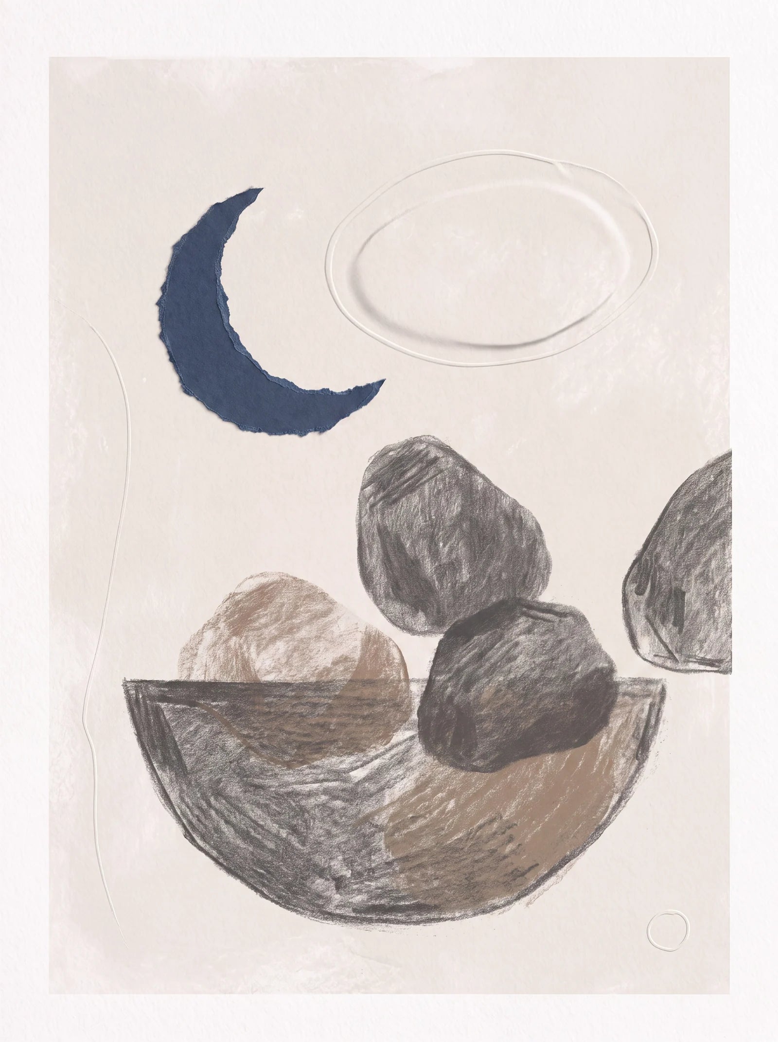 Bureau of Small Things, an AI-generated art print