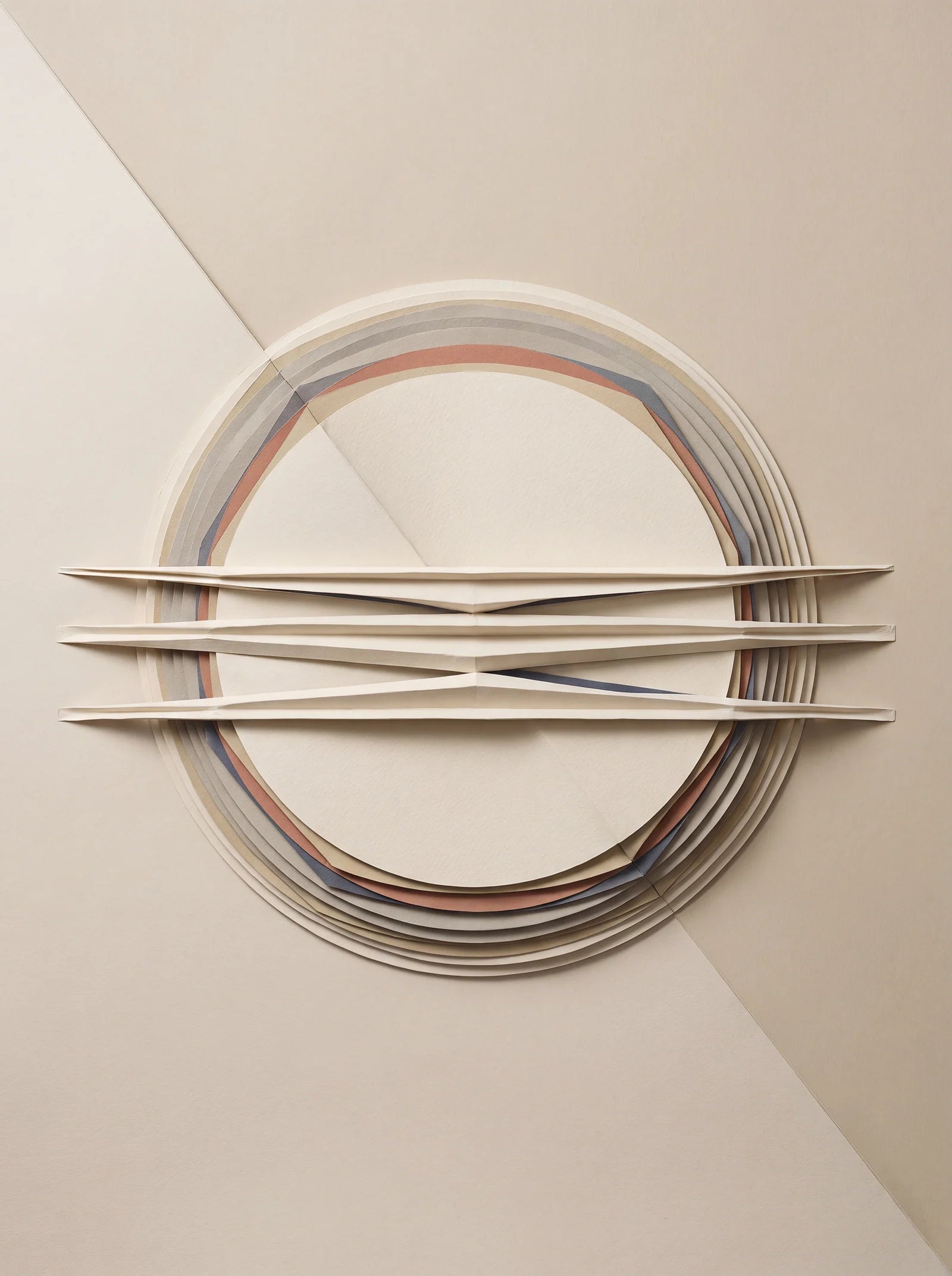 Meridian Relief, an AI-generated art print